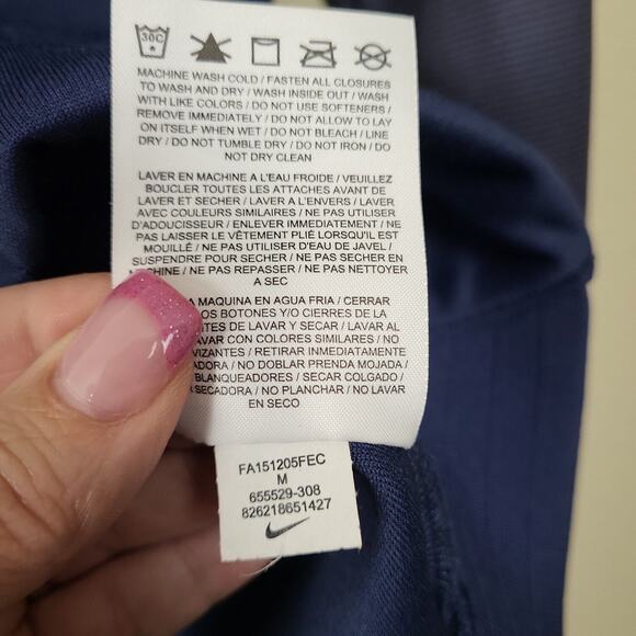 Nike Blue Performance Jacket - Picture 10 of 12